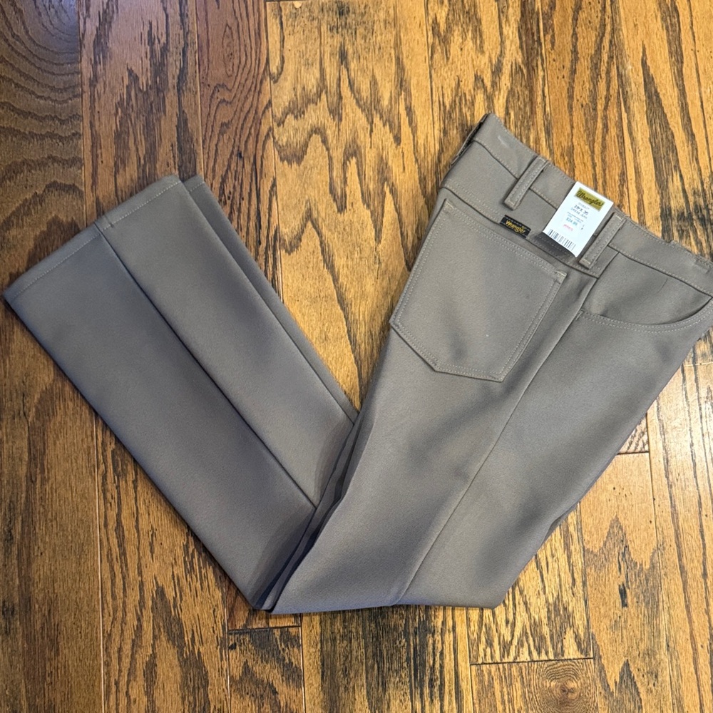 Wrangler Wrancher Tan Dress Jeans size 28x30 00082ot